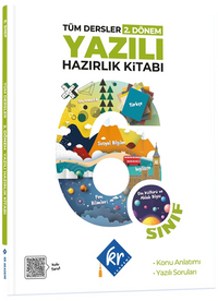 6. Sınıf Tüm Dersler 2. Dönem Yazılı Hazırlık Kitabı