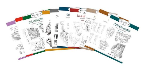Çizim Sanatı Serisi Seti (10 Kitap)