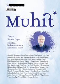 Muhit Dergi Aylık Edebiyat Dergisi Sayı:76 Nisan 2026