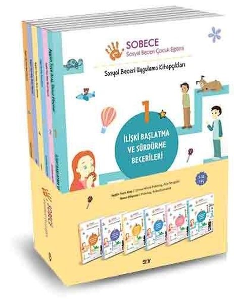 Sobece-Sosyal Beceri Eğitim Seti (6 Kitap)