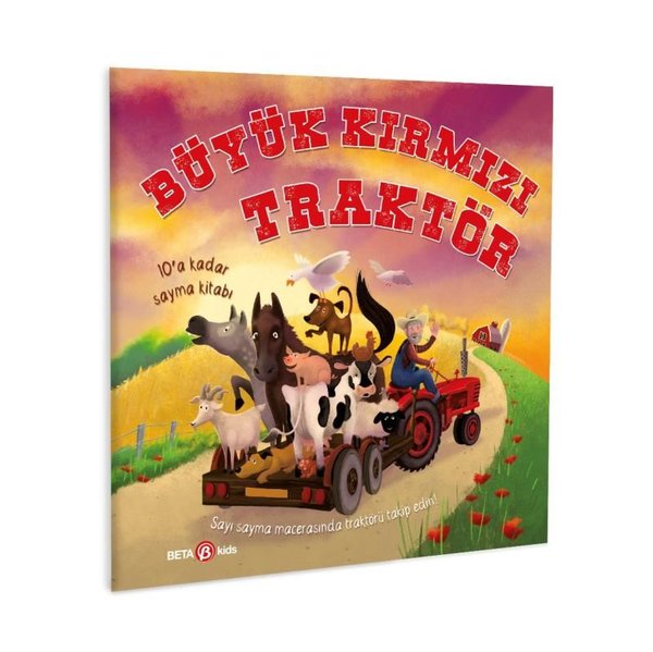 Büyük Kırmızı Traktör - 10a Kadar Sayma Kitabı