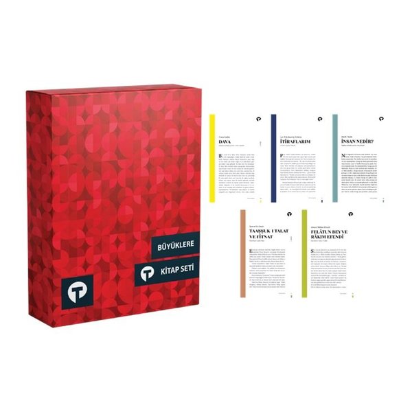 Büyüklere Kitap Seti 3 - 5 Kitap Takım