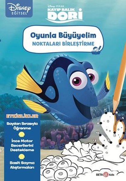 Disney Pixar Kayıp Balık Dori - Oyunla Büyüyelim - Noktaları Birleştirme - Etkinlikler