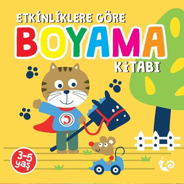 Etkinliklere Göre Boyama Kitabı - Sarı