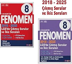 FENOMEN 8 LGS (2018-2025) ÇIKMIŞ SORULAR VE İKİZ SORULARI SETİ (6 KİTAP) GÜNCEL YENİ BASKI 2025