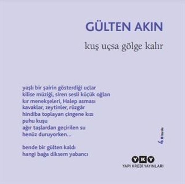 Kuş Uçsa Gölge Kalır