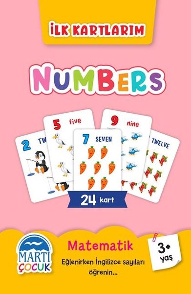 Numbers - İlk Kartlarım 3+ Yaş
